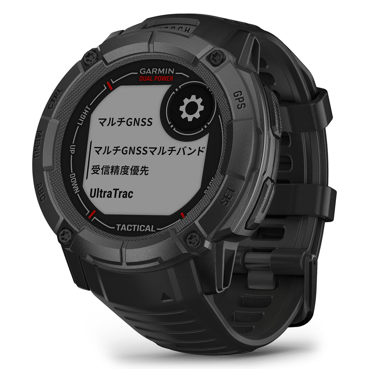 【24回分割手数料無料！】ガーミン GARMIN Instinct 2X Dual Power Tactical Edition インスティンクト2X デュアルパワー タクティカル 010-02805-72 GPS スマートウォッチ 腕時計
