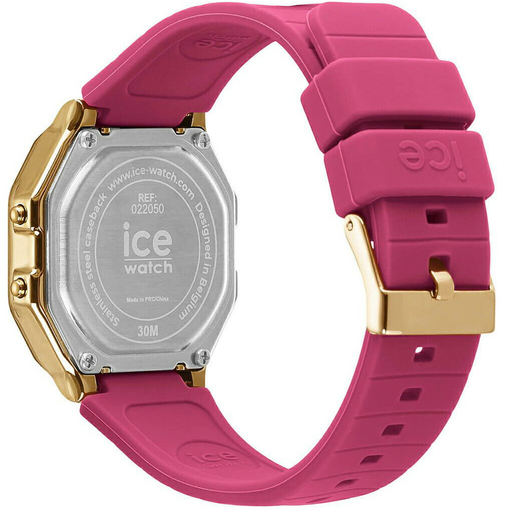アイスウォッチ ICE-WATCH デジタル 腕時計 メンズ レディース アイスデジット レトロ ICE digit retro ラズベリーシャーベット スモール 022050