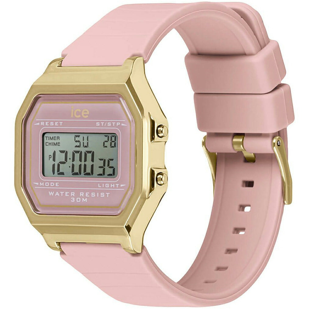 アイスウォッチ ICE-WATCH デジタル 腕時計 メンズ レディース アイスデジット レトロ ICE digit retro ブラッシュピンク スモール 022056