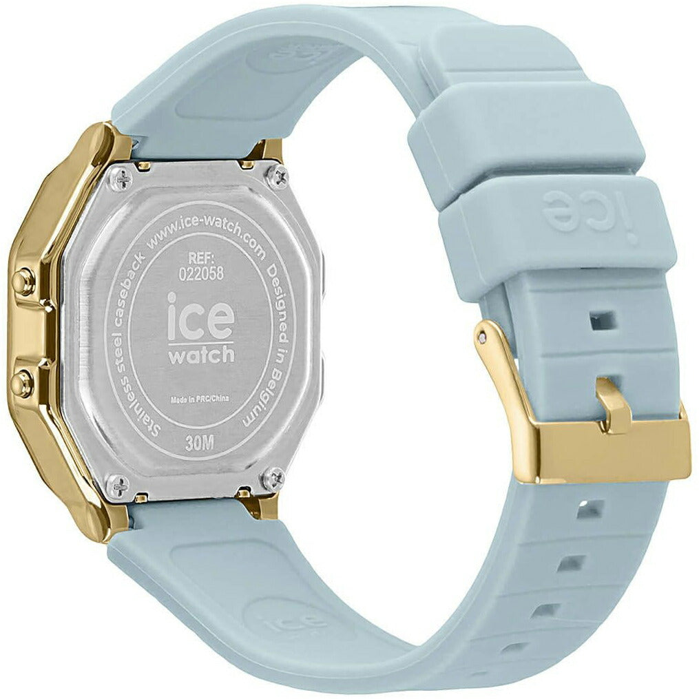 アイスウォッチ ICE-WATCH デジタル 腕時計 メンズ レディース アイスデジット レトロ ICE digit retro トランクウィルブルー スモール 022058