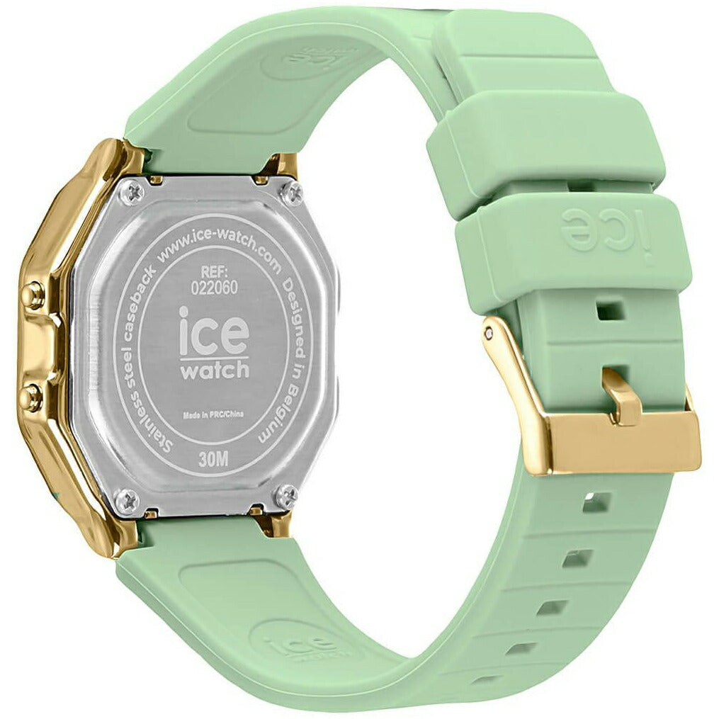 アイスウォッチ ICE-WATCH デジタル 腕時計 メンズ レディース アイスデジット レトロ ICE digit retro ラグーングリーン スモール 022060
