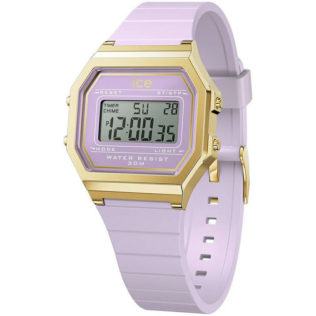 アイスウォッチ ICE-WATCH デジタル 腕時計 メンズ レディース アイスデジット レトロ ICE digit retro ラベンダーペタル スモール 022061