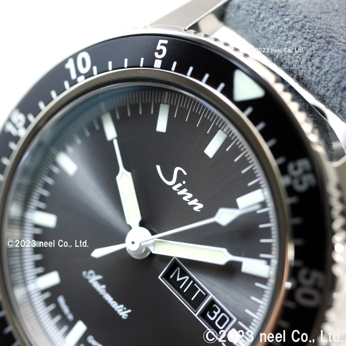 【60回分割手数料無料！】Sinn ジン 104.ST.SA.IA 自動巻き 腕時計 メンズ Instrument Watches インストゥルメント ウォッチ アルカンターラストラップ ドイツ製