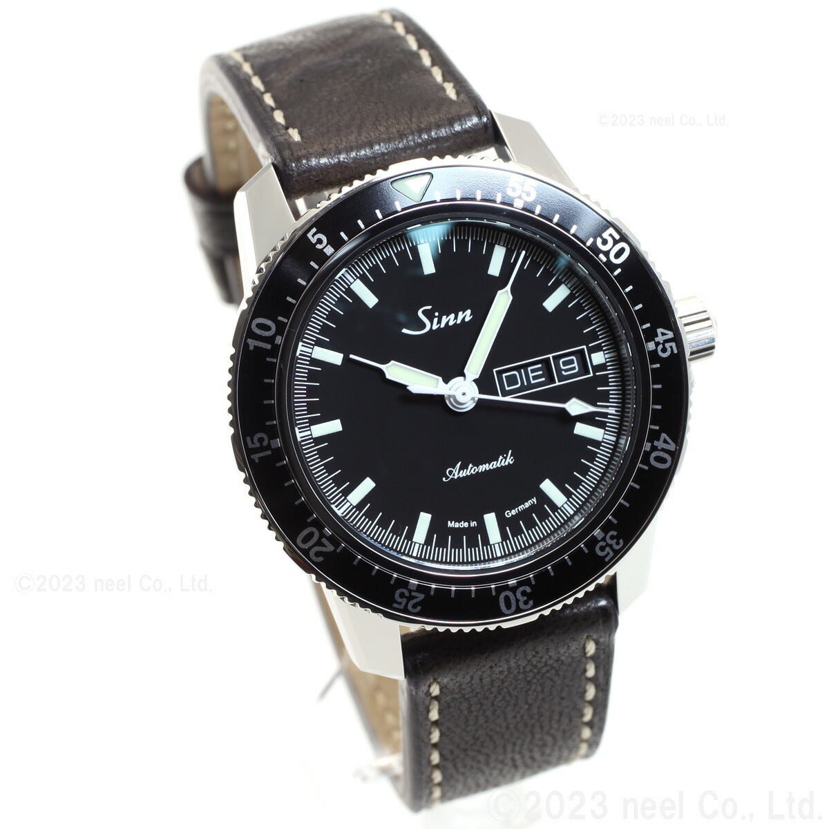 【60回分割手数料無料！】Sinn ジン 104.ST.SA 自動巻き 腕時計 メンズ Instrument Watches インストゥルメント ウォッチ カウレザーストラップ ドイツ製