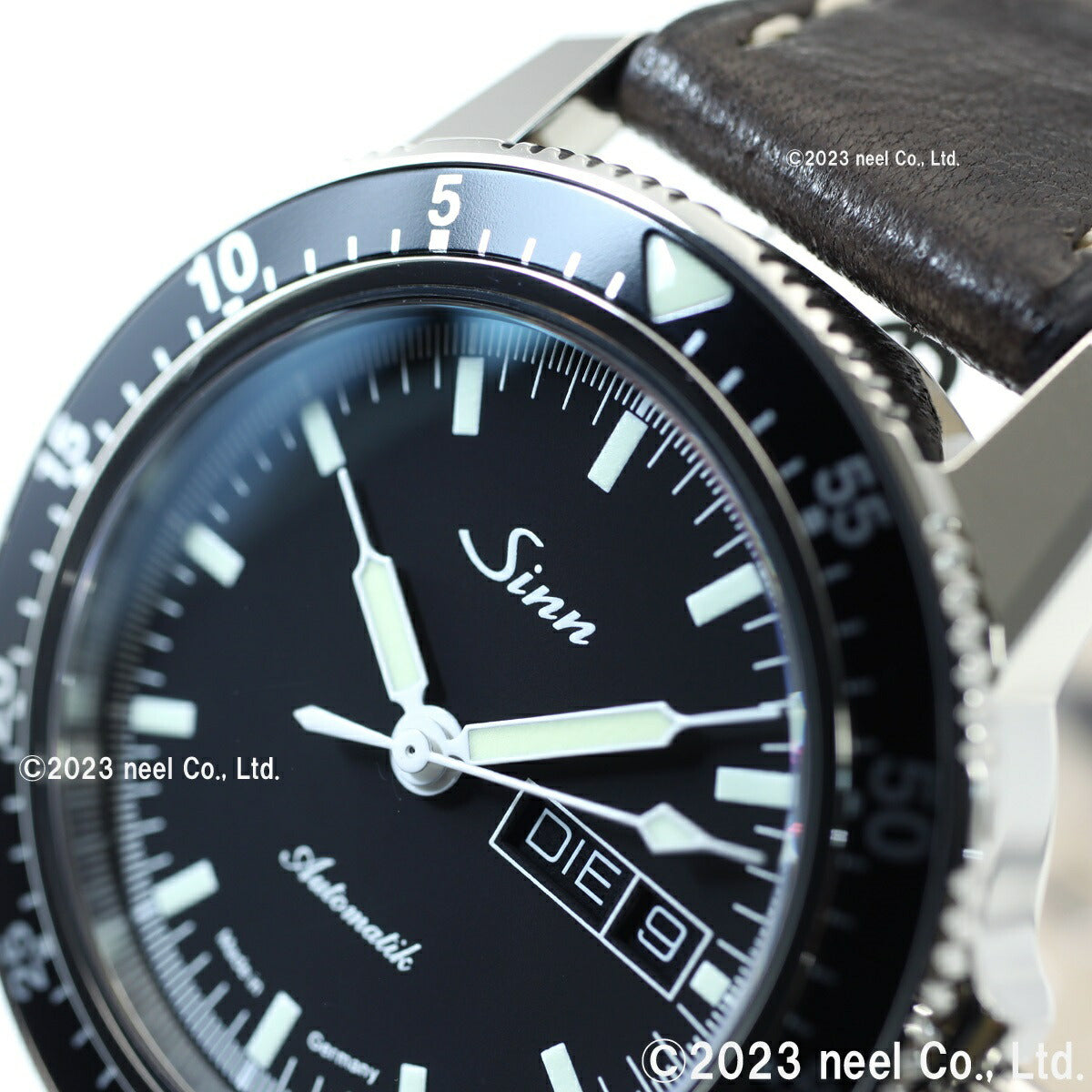 【60回分割手数料無料！】Sinn ジン 104.ST.SA 自動巻き 腕時計 メンズ Instrument Watches インストゥルメント ウォッチ カウレザーストラップ ドイツ製