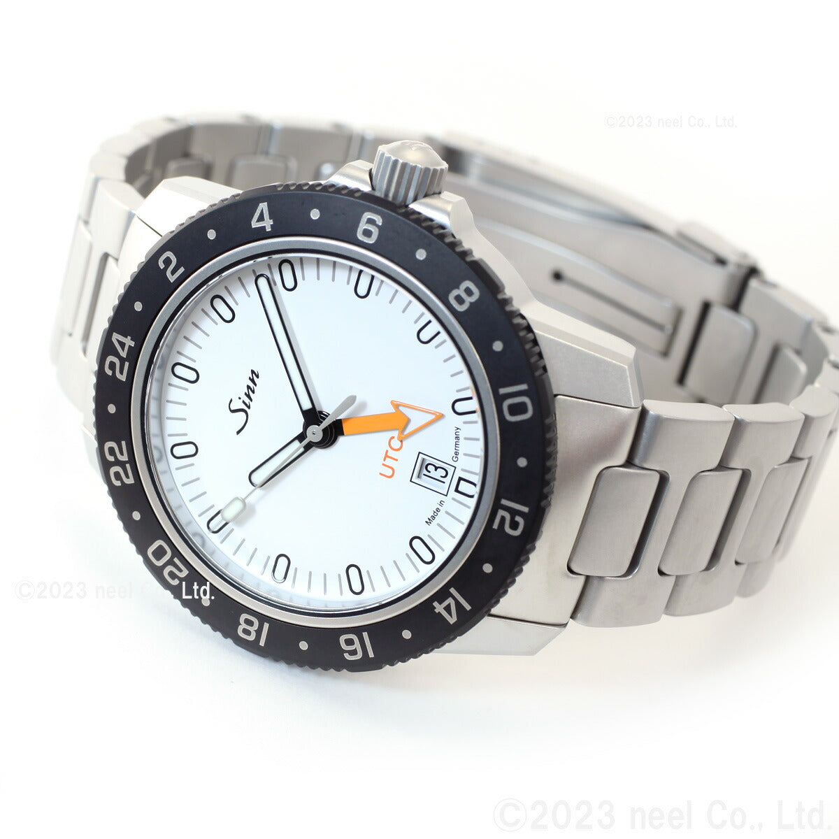 【60回分割手数料無料！】Sinn ジン 105.ST.SA.UTC.W 自動巻き 腕時計 メンズ Instrument Watches インストゥルメント ウォッチ ステンレスバンド ドイツ製