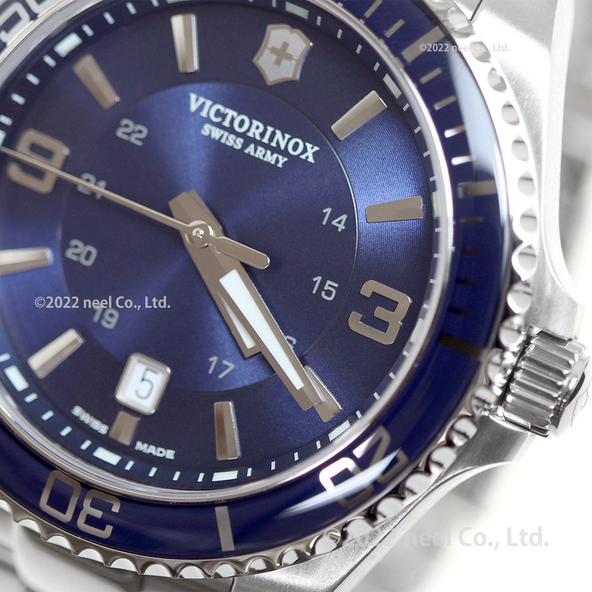 ビクトリノックス 時計 メンズ VICTORINOX 腕時計 242007 マーベリック ラージ Maverick Large ブルー