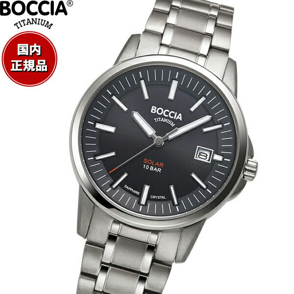 ボッチア チタニウム BOCCIA TITANIUM 腕時計 メンズ Classic Collection 3643-04
