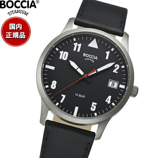 ボッチア チタニウム BOCCIA TITANIUM 腕時計 メンズ Sports Collection 3650-01