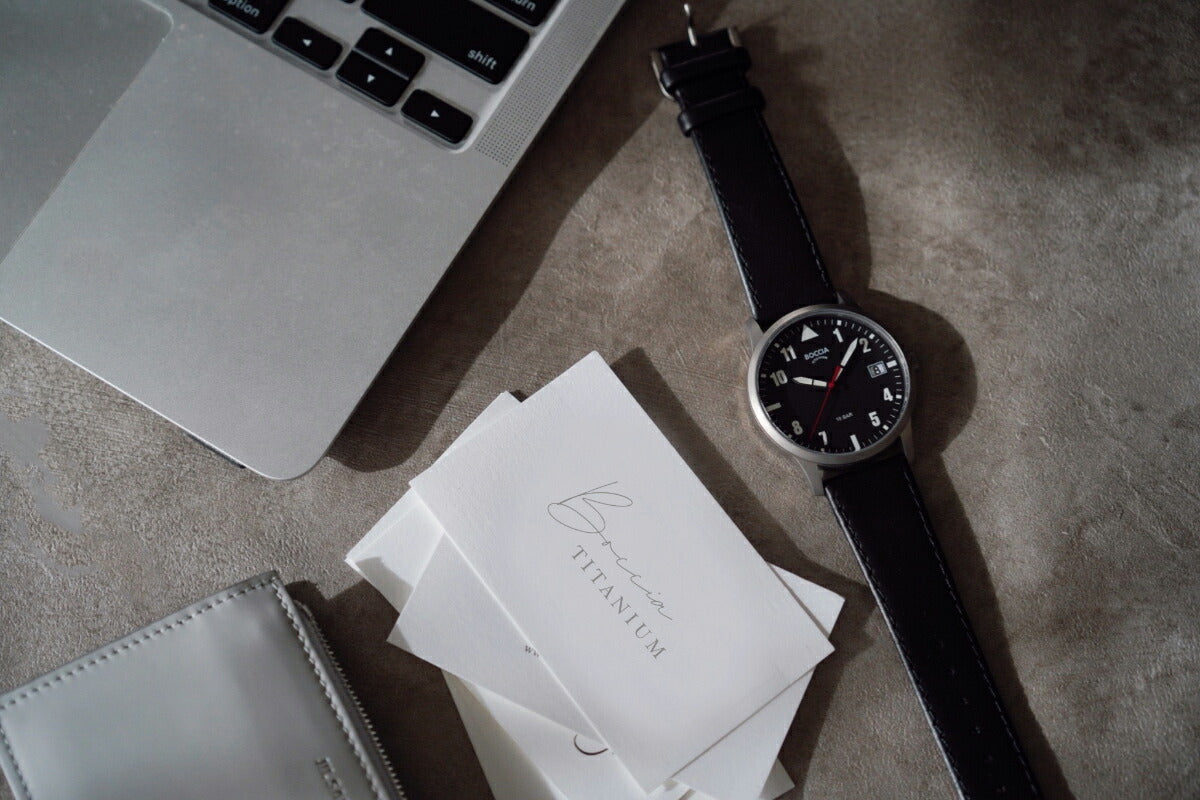 ボッチア チタニウム BOCCIA TITANIUM 腕時計 メンズ Sports Collection 3650-01