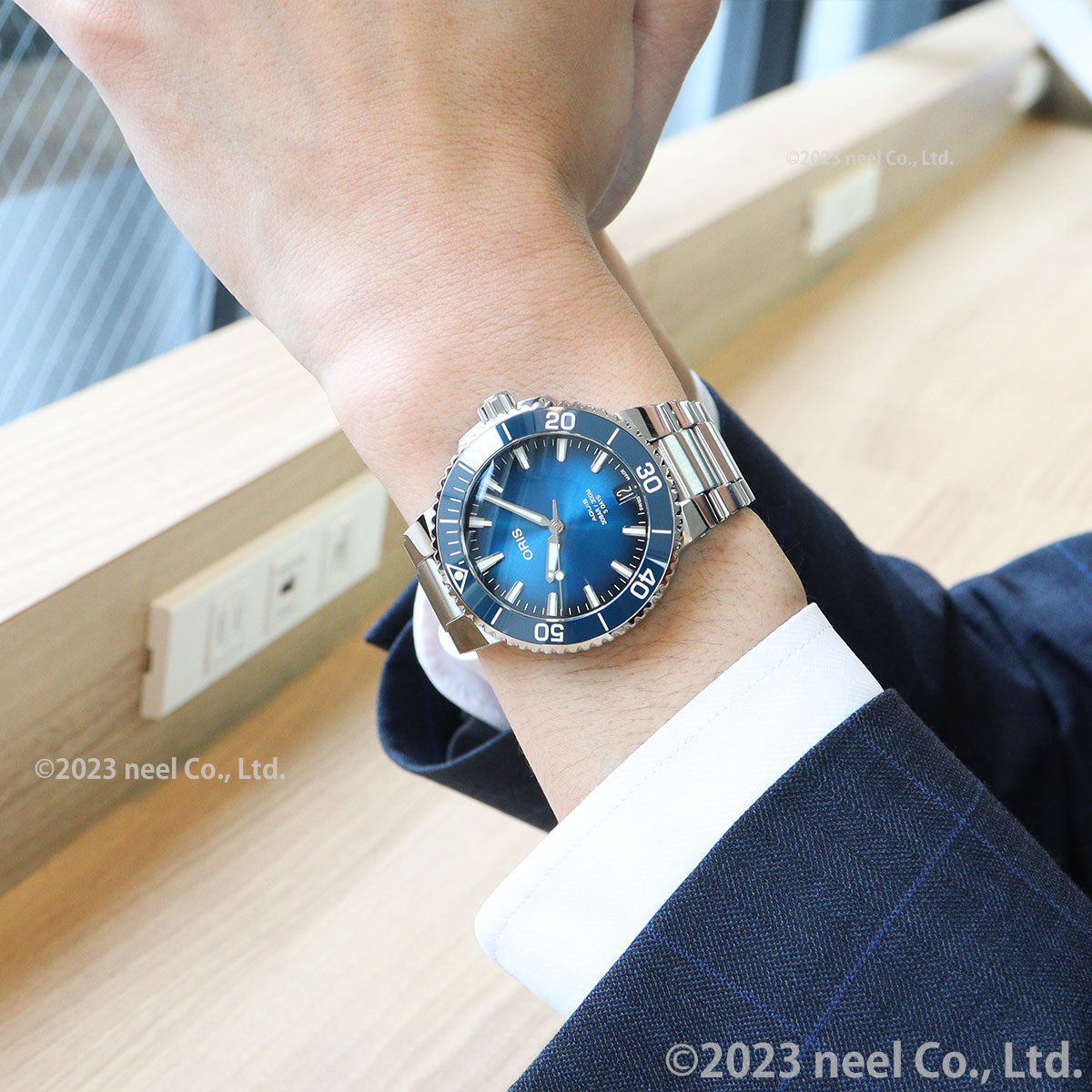 オリス ORIS アクイスデイト キャリバー400 AQUIS DATE ダイバーズウォッチ 腕時計 メンズ 自動巻き 01 400 7769  4135-07 8 22 09PEB【60回無金利ローン】