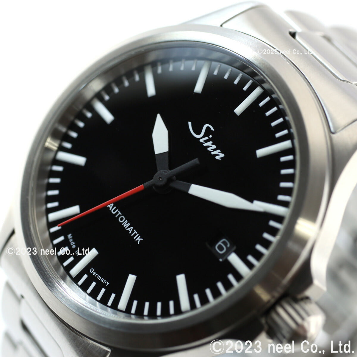 【60回分割手数料無料！】Sinn ジン 556.I.RS 自動巻き 腕時計 メンズ Instrument Watches インストゥルメント ウォッチ ステンレスバンド ドイツ製