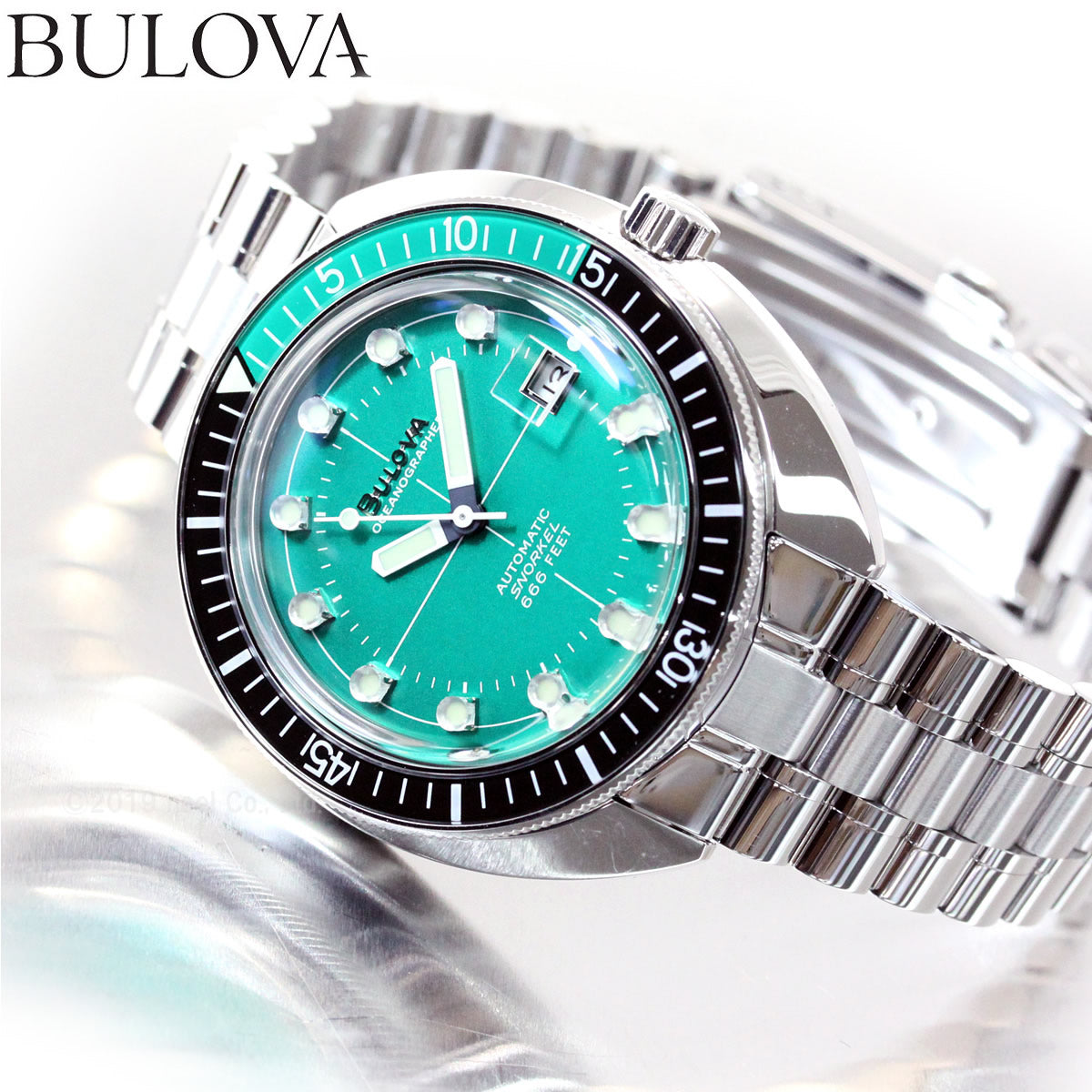ブローバ BULOVA 腕時計 メンズ 自動巻き メカニカル アーカイブシリーズ ARCHIVE Series オーシャノグラファー デビルダイバー 96B322【36回無金利ローン】