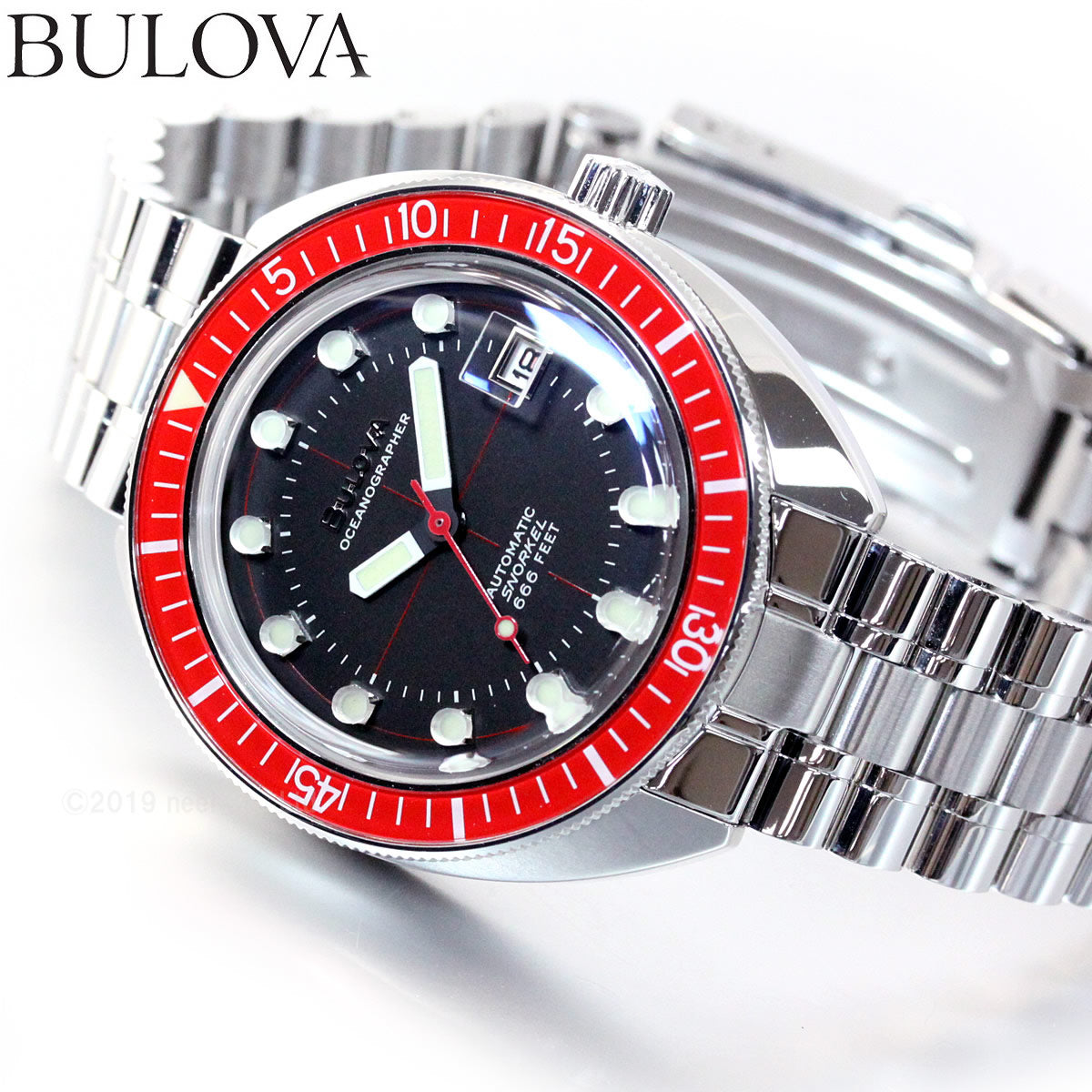【36回分割手数料無料！】ブローバ BULOVA 腕時計 メンズ 自動巻き メカニカル アーカイブシリーズ Archives Series オーシャノグラファー デビルダイバー Devil Diver 96B343