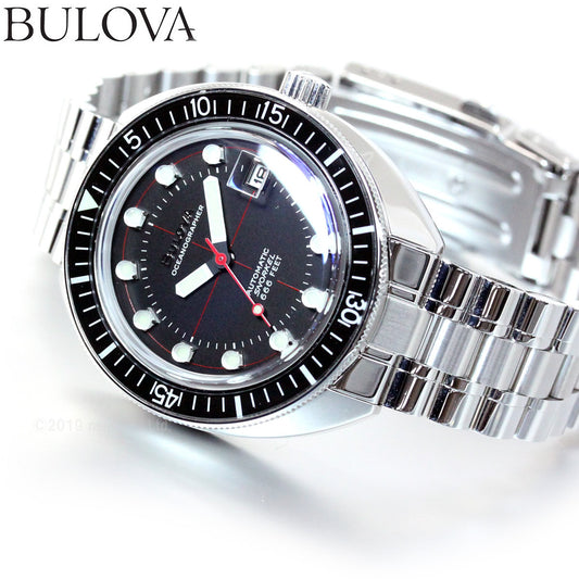 ブローバ BULOVA 腕時計 メンズ 自動巻き メカニカル アーカイブシリーズ Archives Series オーシャノグラファー デビルダイバー Devil Diver 96B344【36回無金利ローン】