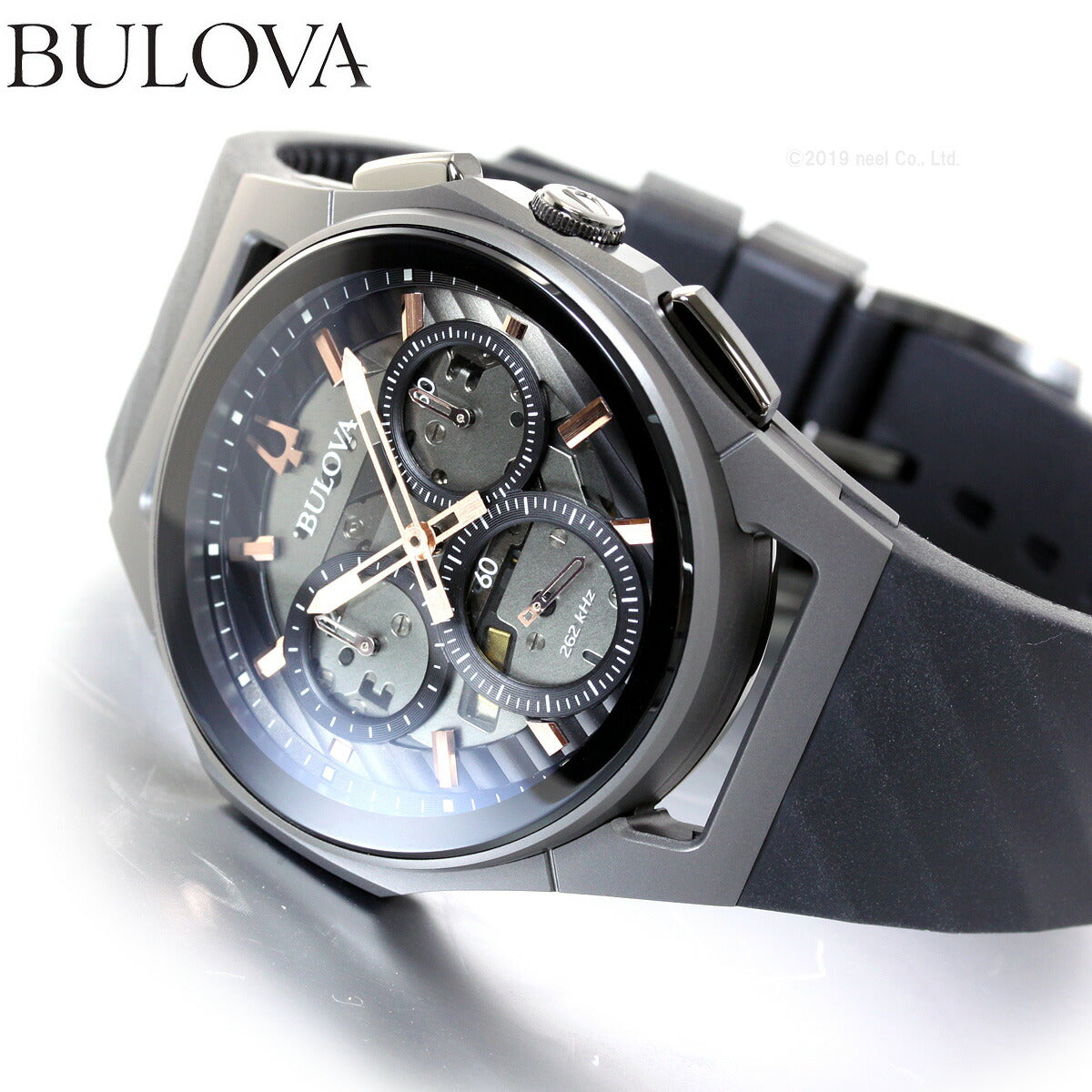 ブローバ BULOVA 腕時計 メンズ カーブ プログレッシブスポーツ CURV Progressive Sports クロノグラフ 98A162【36回無金利ローン】