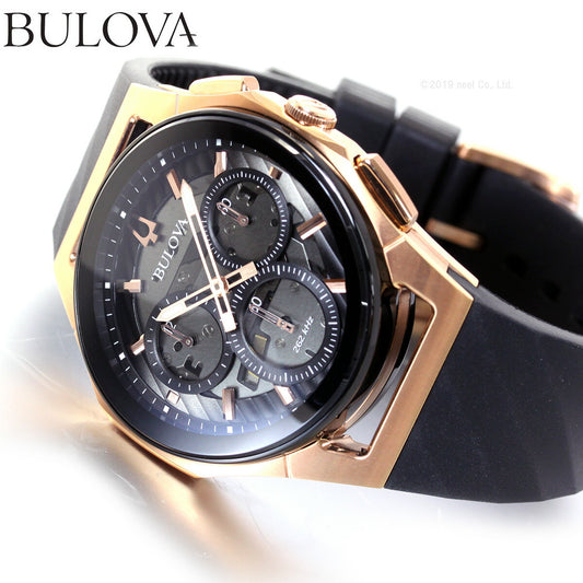 ブローバ BULOVA 腕時計 メンズ カーブ プログレッシブスポーツ CURV Progressive Sports クロノグラフ 98A185【36回無金利ローン】