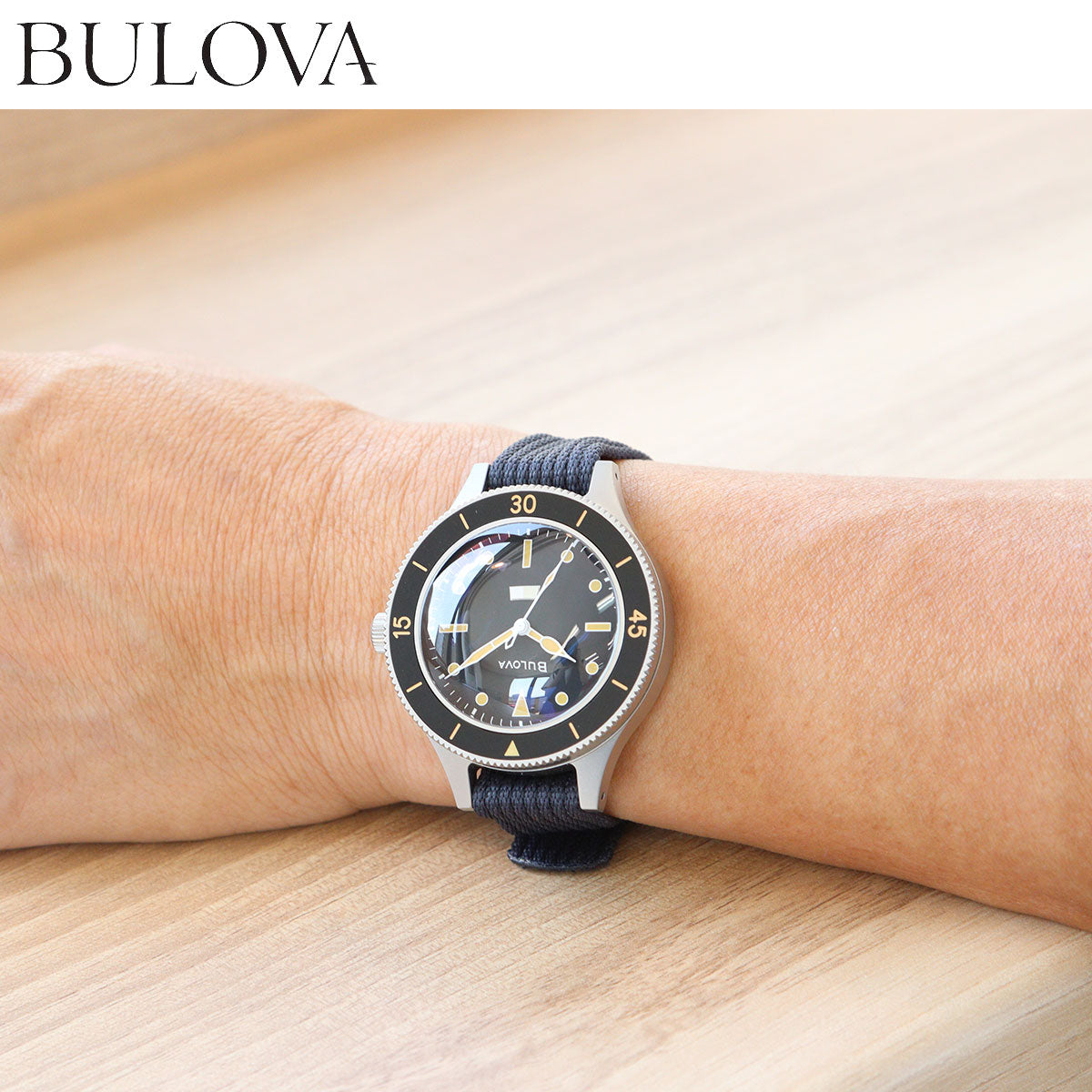 【36回分割手数料無料！】ブローバ BULOVA 腕時計 メンズ 自動巻き メカニカル アーカイブシリーズ Archives Series ミルシップ MIL-SHIPS-W-2181 98A266
