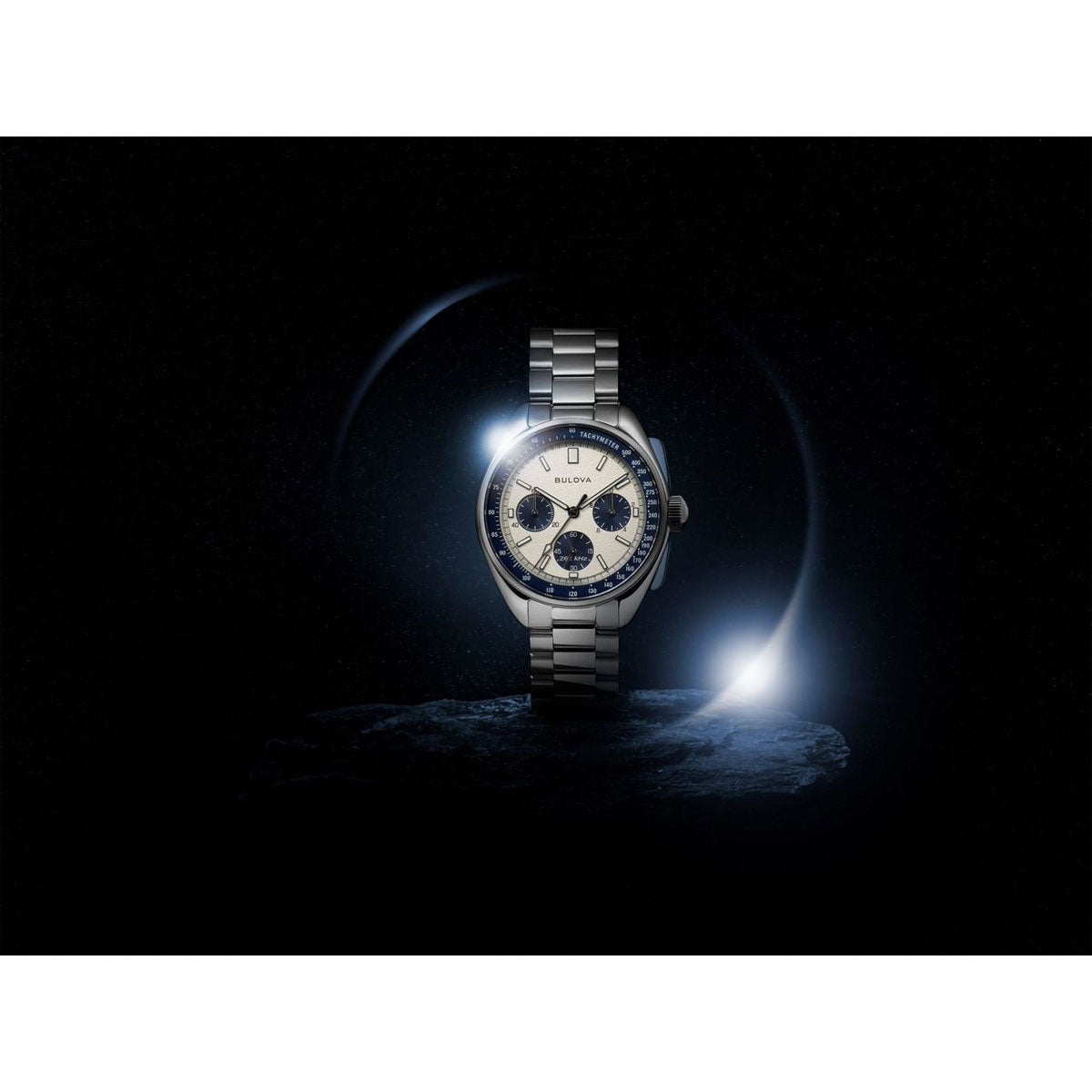 【36回分割手数料無料！】ブローバ BULOVA 腕時計 メンズ アーカイブシリーズ Archive Series ルナ パイロット クロノグラフ Lunar Pilot Chronograph 98K112 替えバンド付き