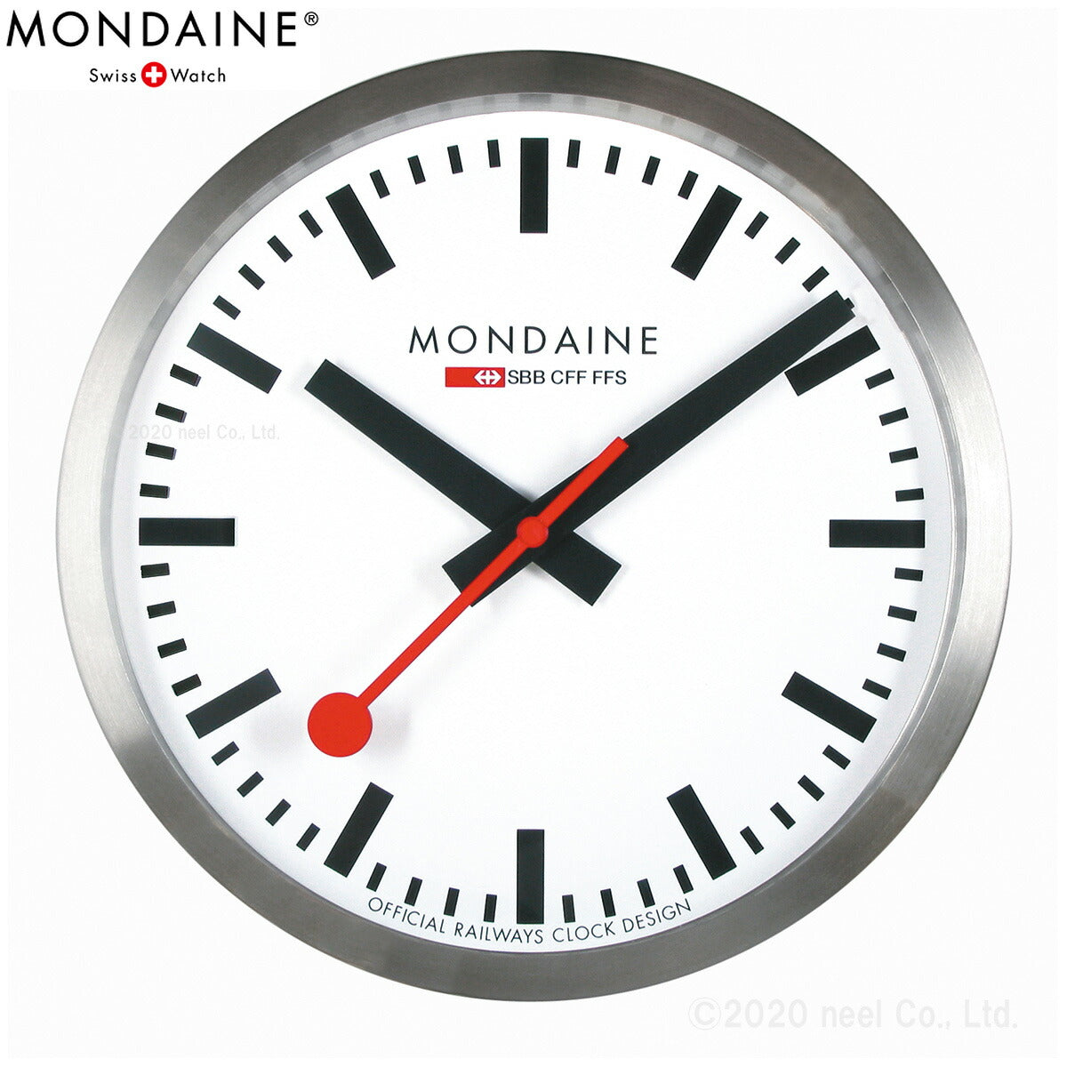 MONDAINE モンディーン ウォールクロック Wall Clock A990.CLOCK.16SBB