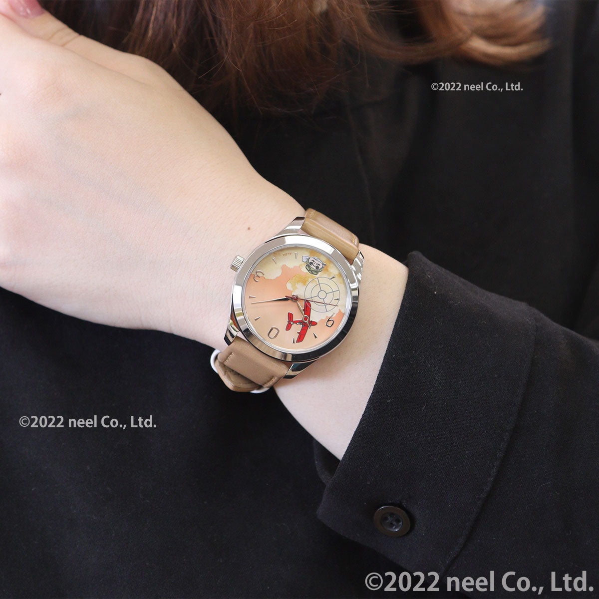 セイコー アルバ SEIKO ALBA ジブリ 紅の豚 30周年 限定モデル 腕時計 メンズ レディース ACCK727 トレンチコート