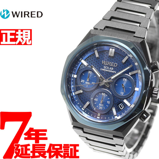 セイコー ワイアード SEIKO WIRED ソーラー 腕時計 メンズ クロノグラフ リフレクション Reflection AGAD416