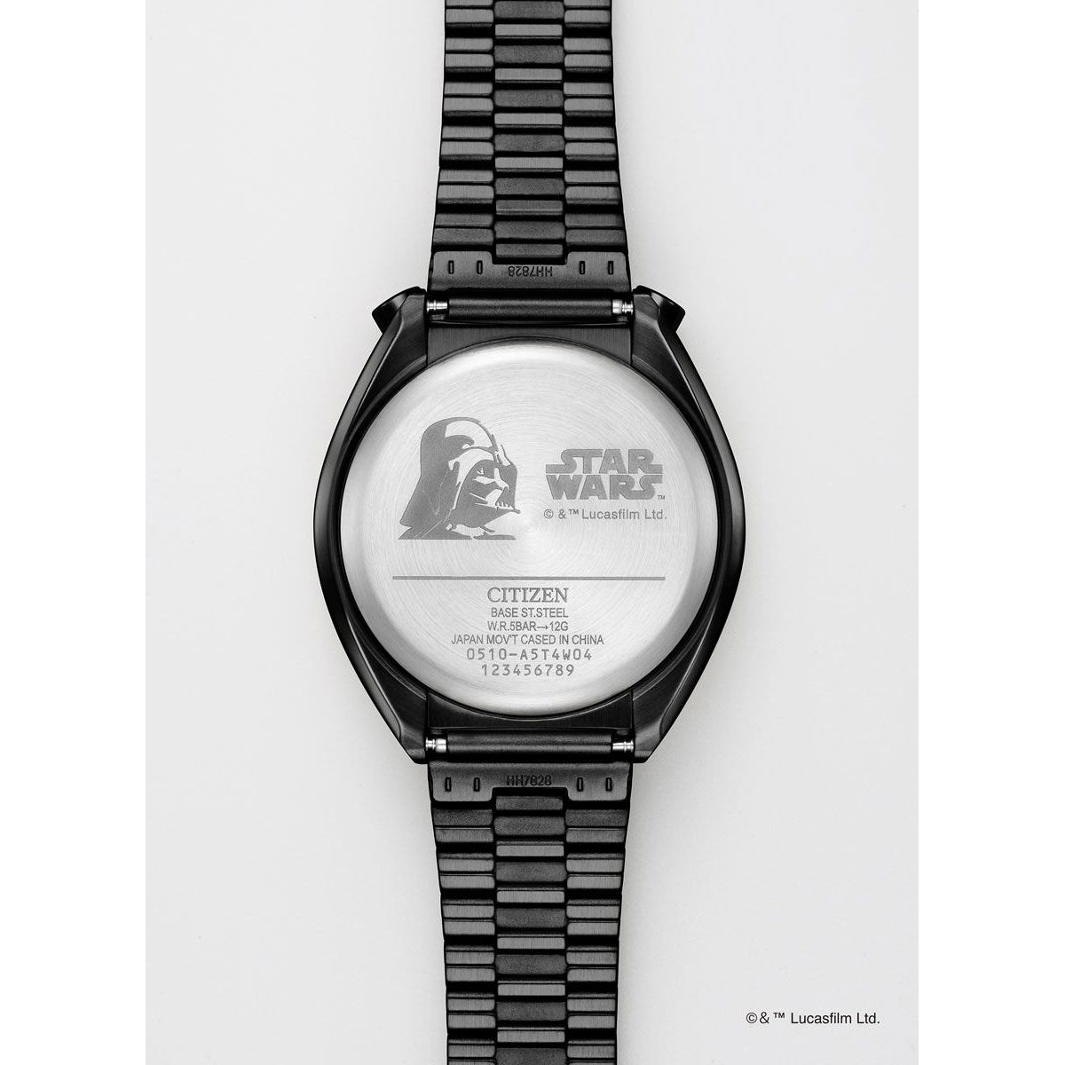 シチズン レコードレーベル ツノクロノ スター・ウォーズ 特定店取扱 限定 ｢DARTH VADER（ダース・ベイダー）｣腕時計 AN3669-52E CITIZEN STAR WARS