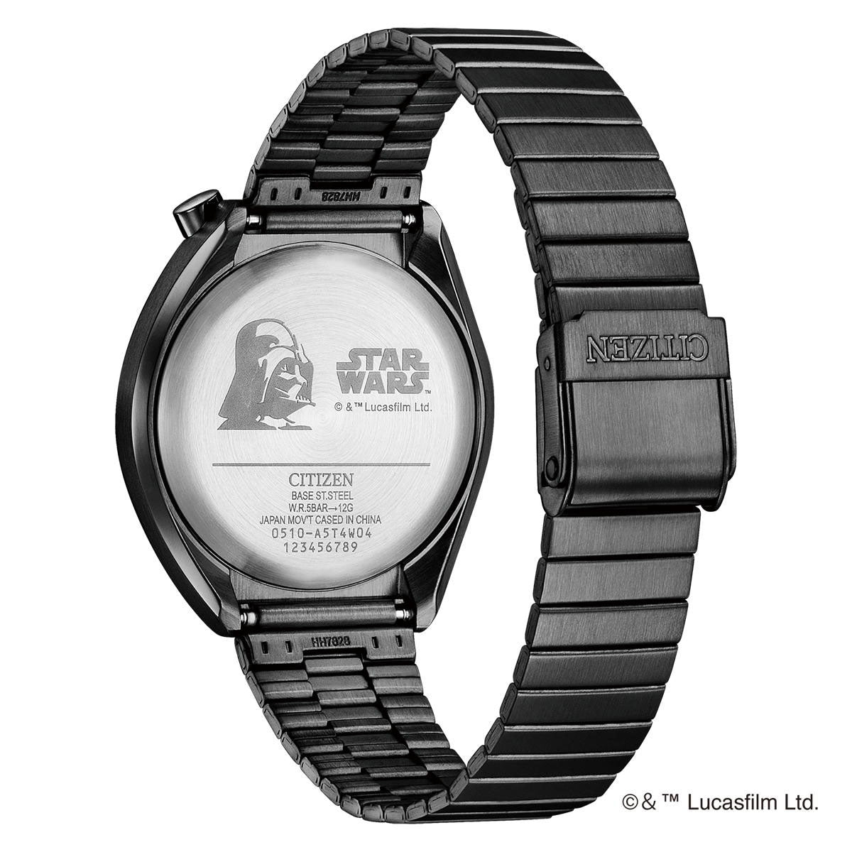 シチズン レコードレーベル ツノクロノ スター・ウォーズ 特定店取扱 限定 ｢DARTH VADER（ダース・ベイダー）｣腕時計 AN3669-52E CITIZEN STAR WARS
