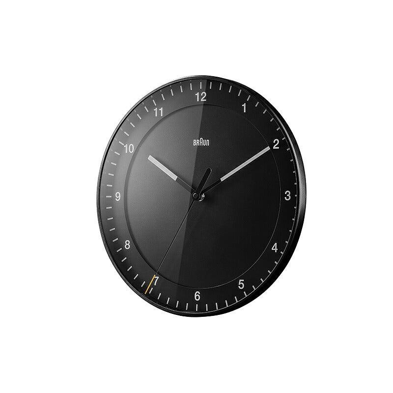 BRAUN ブラウン ウォールクロック BC17B アナログ 掛け時計 Classic Wall Clock 300mm ブラック