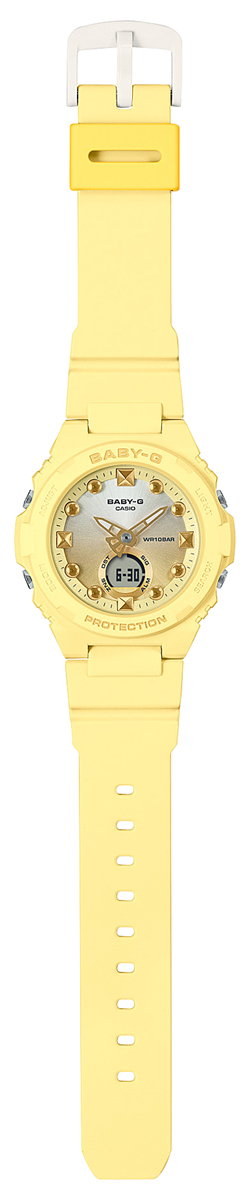 BABY-G カシオ ベビーG レディース 腕時計 BGA-320-9AJF 夏の太陽 イメージ サンライトイエロー