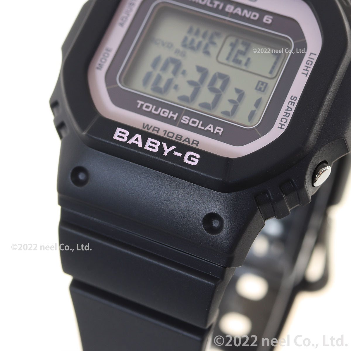 BABY-G カシオ ベビーG レディース 電波 ソーラー 腕時計 タフソーラー ブラック×ピンク BGD-5650-1BJF