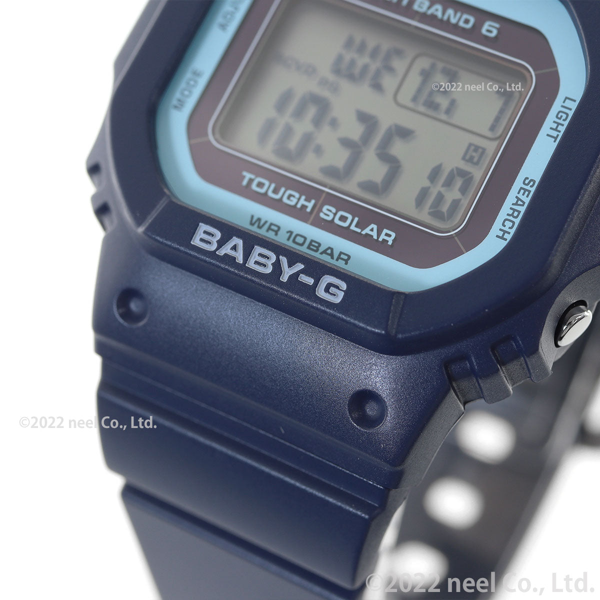 BABY-G カシオ ベビーG レディース 電波 ソーラー 腕時計 タフソーラー ネイビー ブルー BGD-5650-2JF