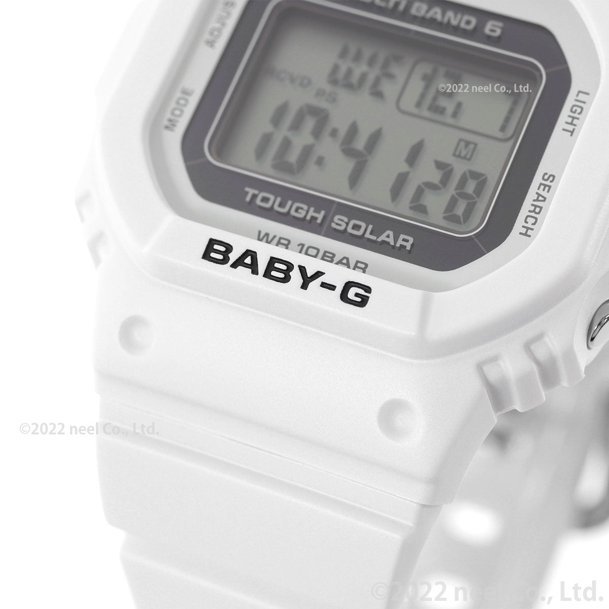 BABY-G カシオ ベビーG レディース 電波 ソーラー 腕時計 タフソーラー ホワイト BGD-5650-7JF