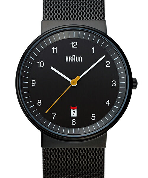 BRAUN ブラウン アナログ 腕時計 BNH0032BKBKMHG ブラック メッシュ