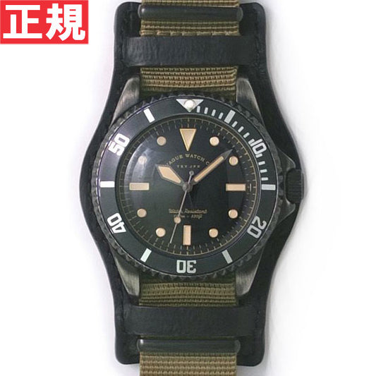 ヴァーグウォッチ VAGUE WATCH Co. 腕時計 BLK SUB!+GUIDI BASE ホースレザーベルト BS-L-B001