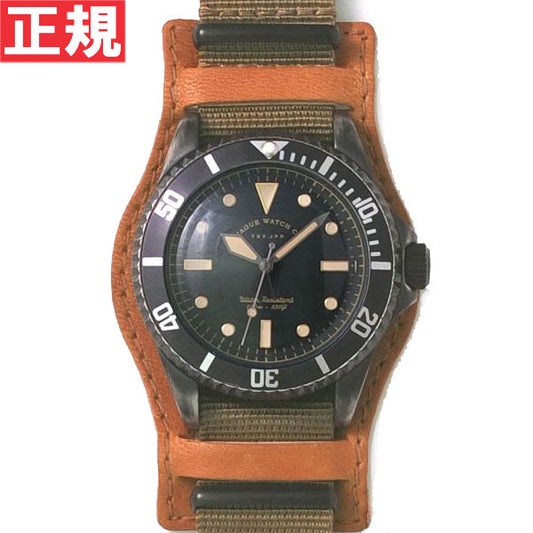 ヴァーグウォッチ VAGUE WATCH Co. 腕時計 BLK SUB！＋GUIDI BASE ホースレザーベルト BS-L-B002