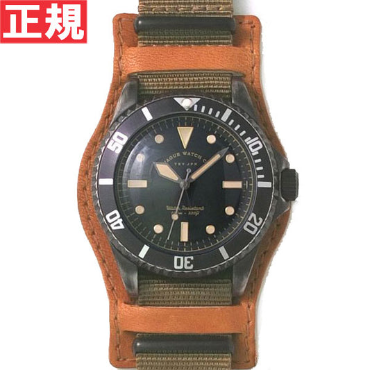 ヴァーグウォッチ VAGUE WATCH Co. 腕時計 BLK SUB!+GUIDI BASE ホースレザーベルト BS-L-B002