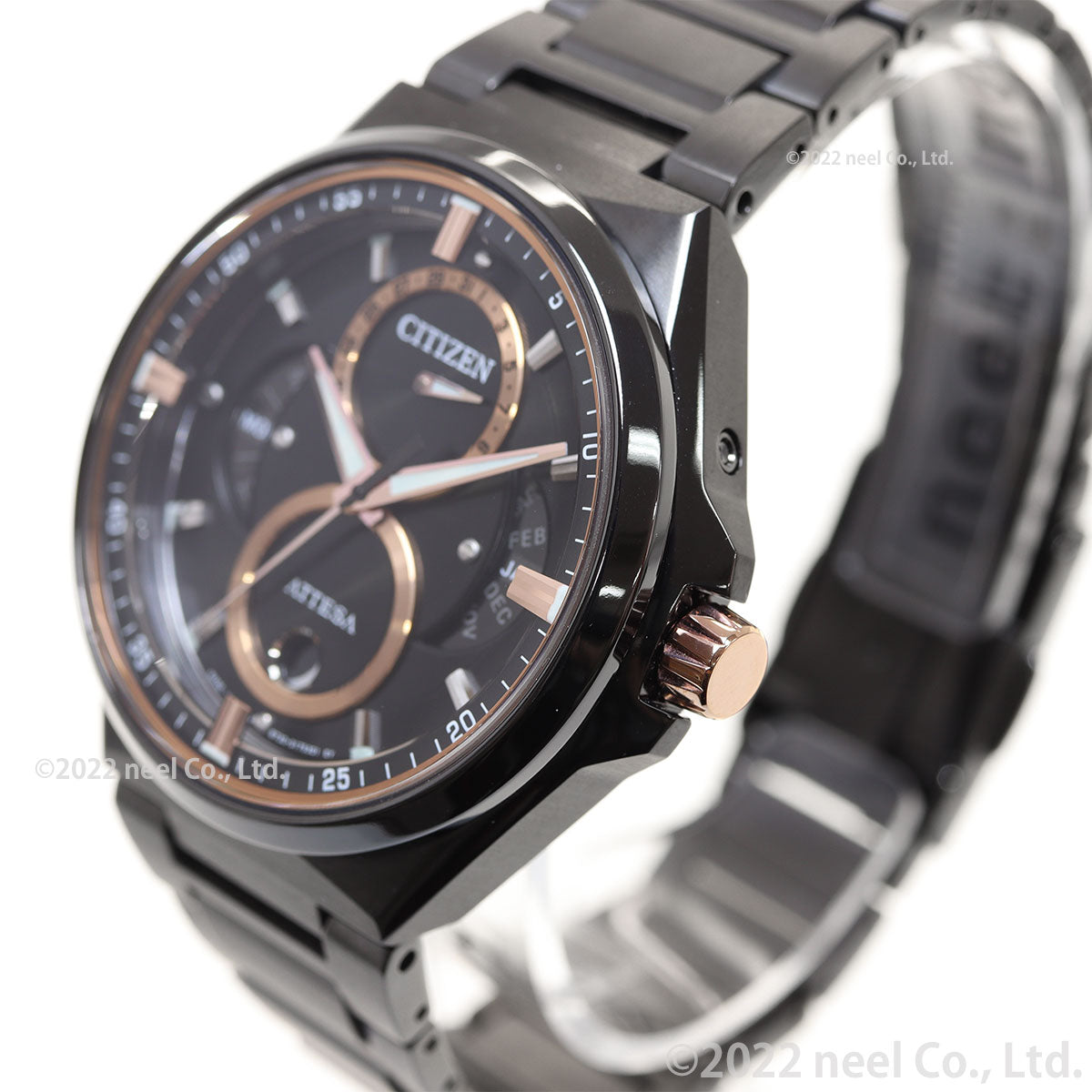 シチズン アテッサ BU0065-64E 腕時計 メンズ エコドライブ ATTESA ACTLine トリプルカレンダー ムーンフェイズ アクトライン CITIZEN