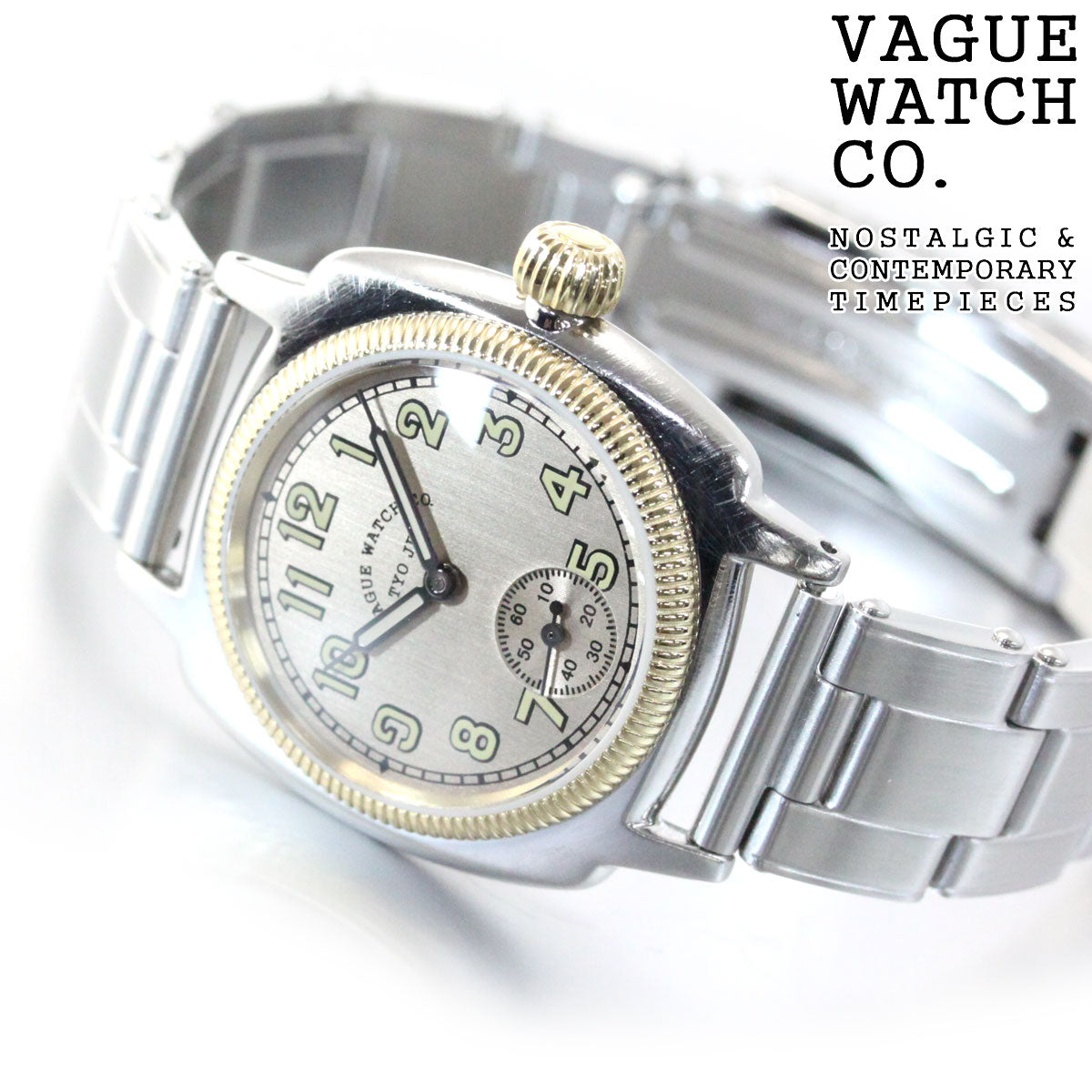ヴァーグウォッチ VAGUE WATCH Co. 腕時計 COUSSIN EARLY STAINLESS BELT メンズ クッサン エクステンションベルト CO-L-008-SB