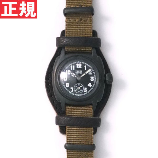 ヴァーグウォッチ VAGUE WATCH Co. 腕時計 COUSSIN COAL MIL レディース クッサンミリタリー CO-S-007-09BK
