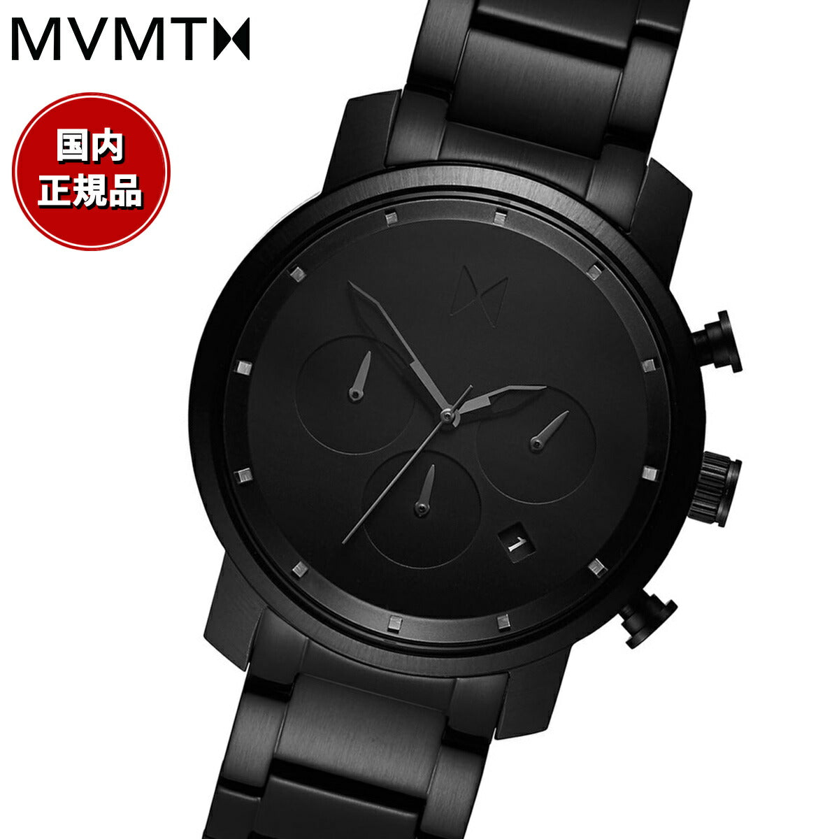 時計MVMT 40mm クロノグラフ - 腕時計(アナログ)