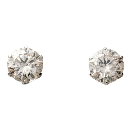 ダイヤモンド ピアス 0.8カラット 0.8ct プラチナ DTISK08U UGL鑑別カード付