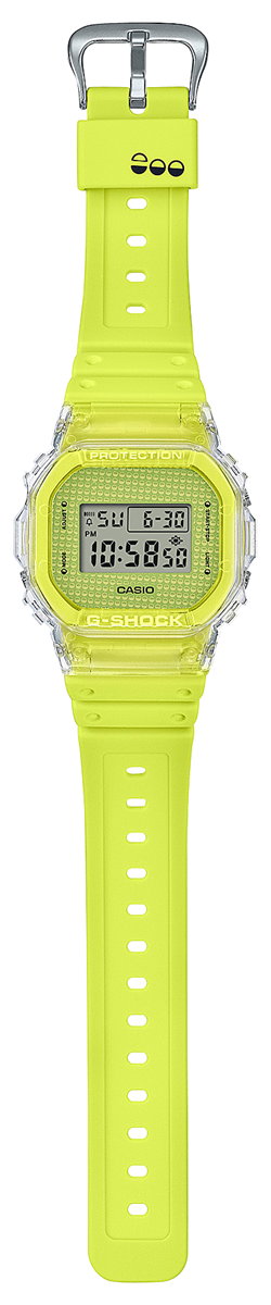 G-SHOCK デジタル カシオ Gショック CASIO デジタル 腕時計 メンズ DW-5600GL-9JR カプセルトイ イメージ Lucky Drop イエロー