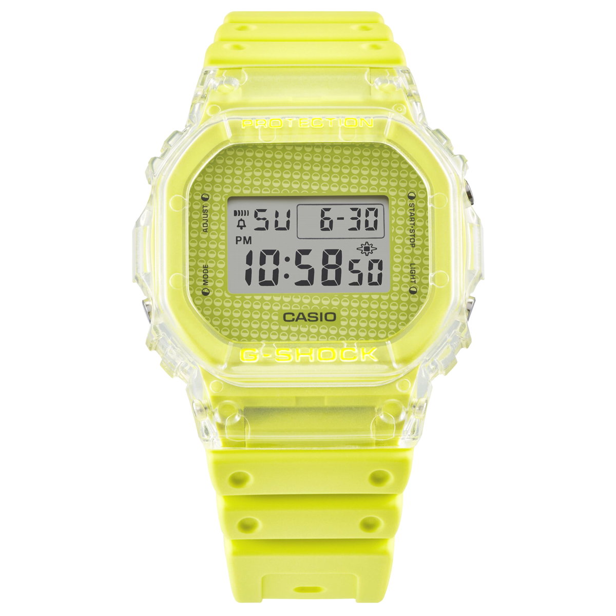 G-SHOCK デジタル カシオ Gショック CASIO デジタル 腕時計 メンズ DW-5600GL-9JR カプセルトイ イメージ Lucky Drop イエロー