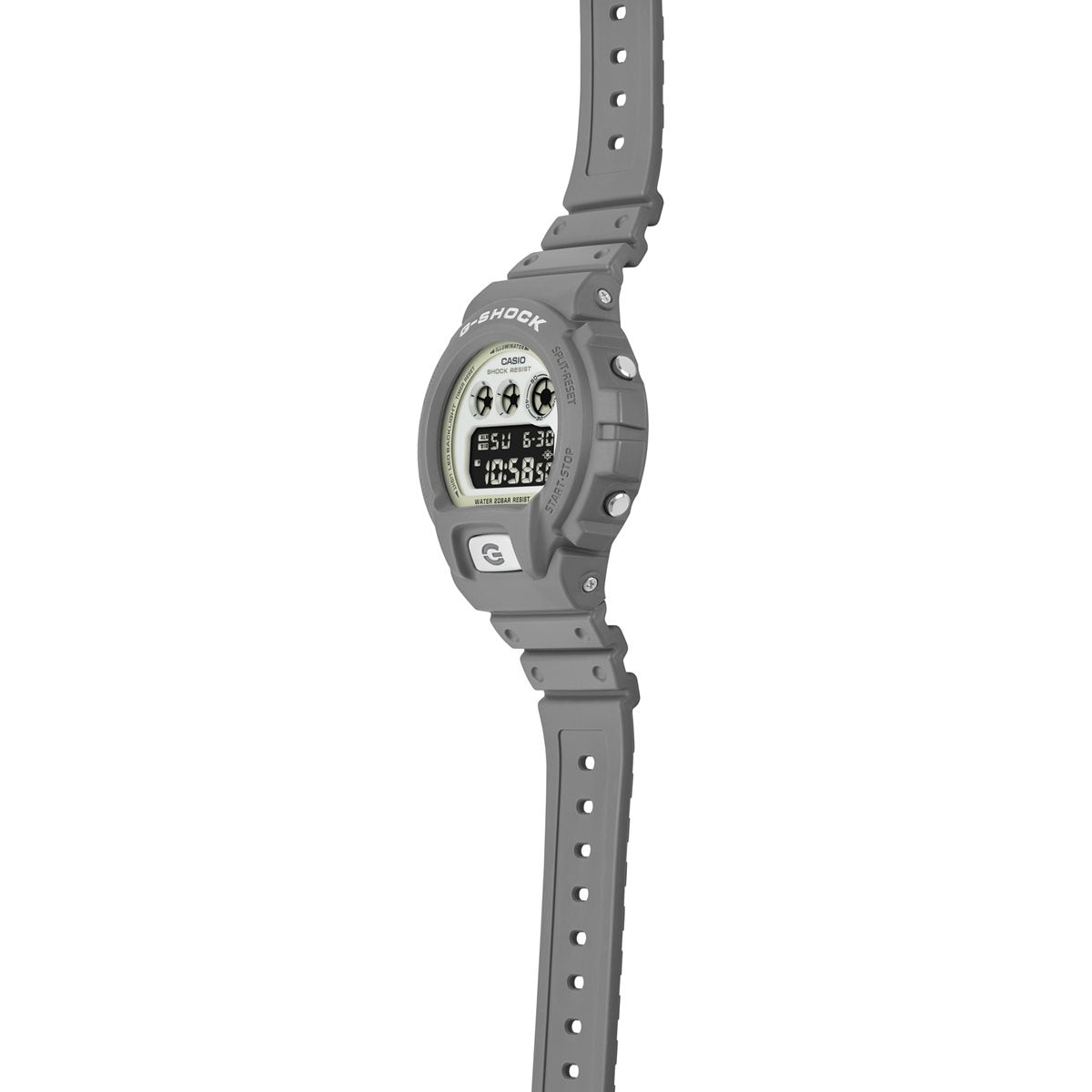G-SHOCK デジタル メンズ 腕時計 カシオ CASIO DW-6900HD-8JF HIDDEN GLOW Series グレー【2024 新作】
