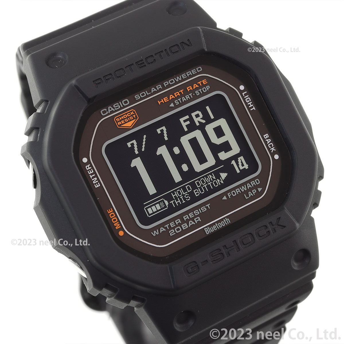 G-SHOCK G-SQUAD カシオ Gショック ジースクワッド CASIO DW-H5600-1JR Bluetooth搭載 USB充電対応 ソーラー 腕時計 メンズ スマートフォンリンク