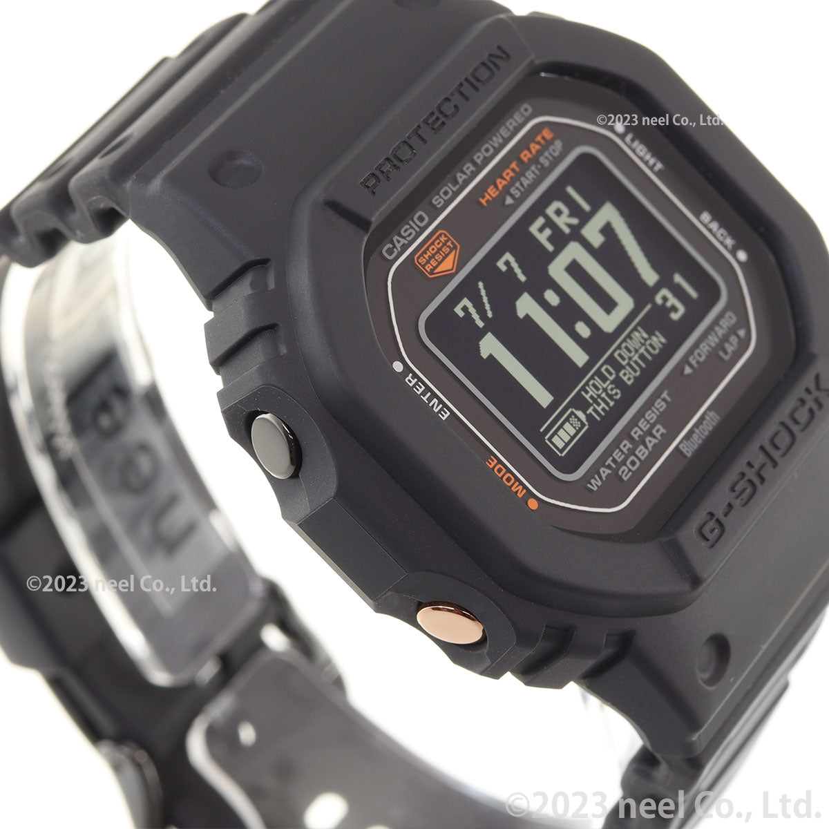 G-SHOCK G-SQUAD カシオ Gショック ジースクワッド CASIO DW-H5600-1JR Bluetooth搭載 USB充電対応 ソーラー 腕時計 メンズ スマートフォンリンク