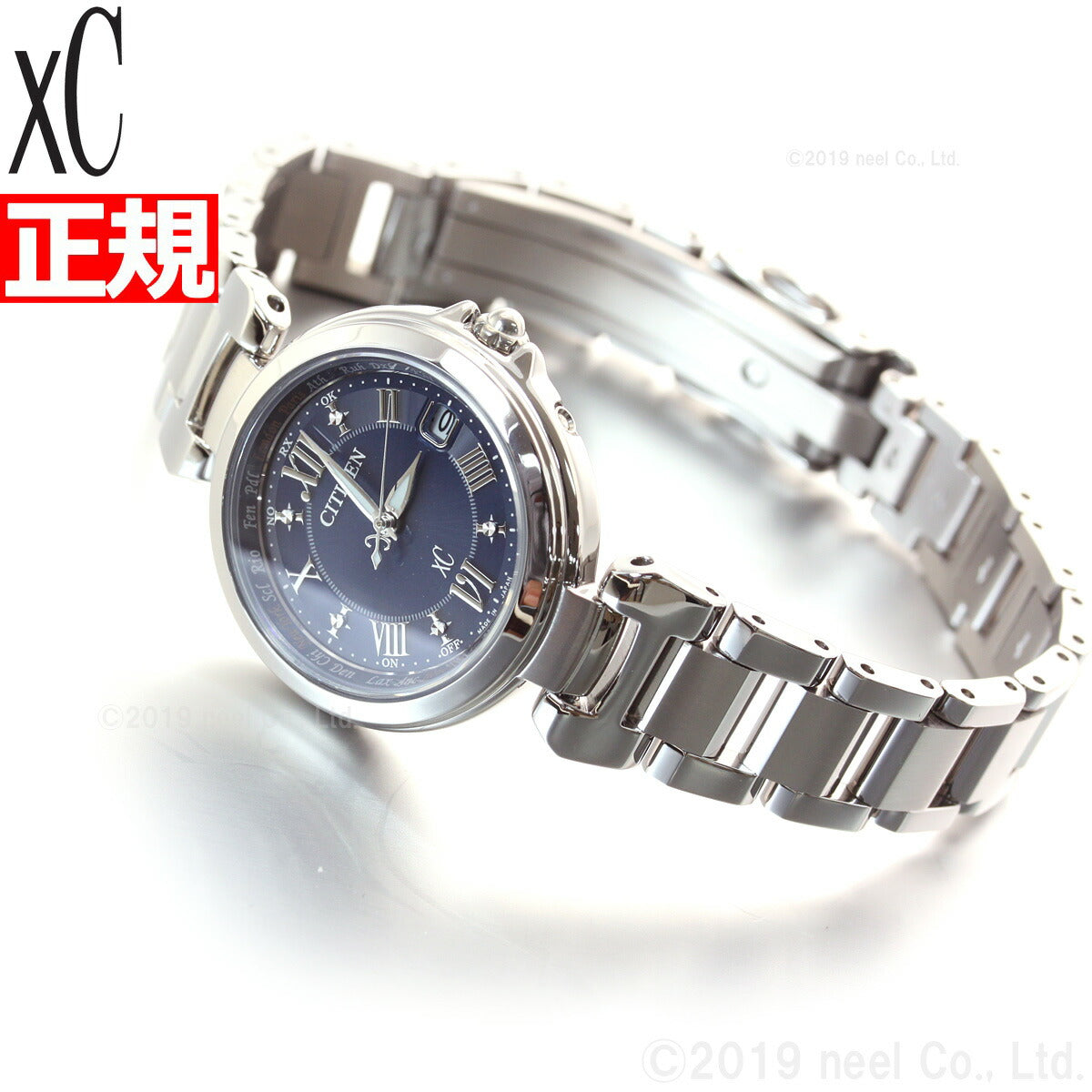『超美品』クロスシー xC ソーラー電波時計 レディース時計EC1030-50L