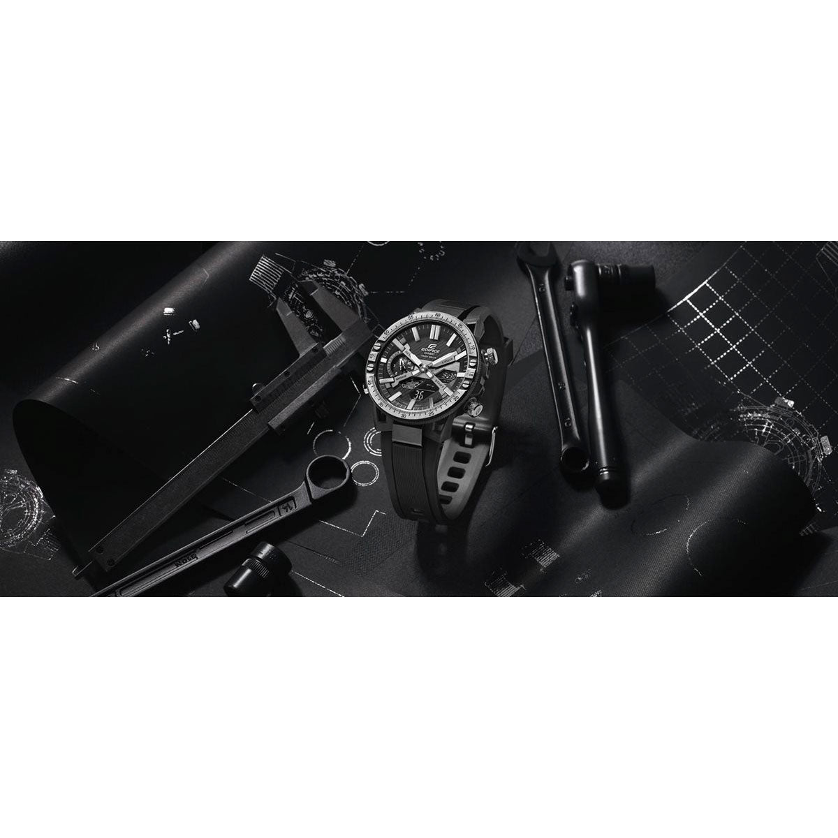 カシオ エディフィス CASIO EDIFICE ソーラー 腕時計 メンズ タフソーラー クロノグラフ ECB-2000YTP-1AJF メカニックツールデザイン スマートフォンリンク