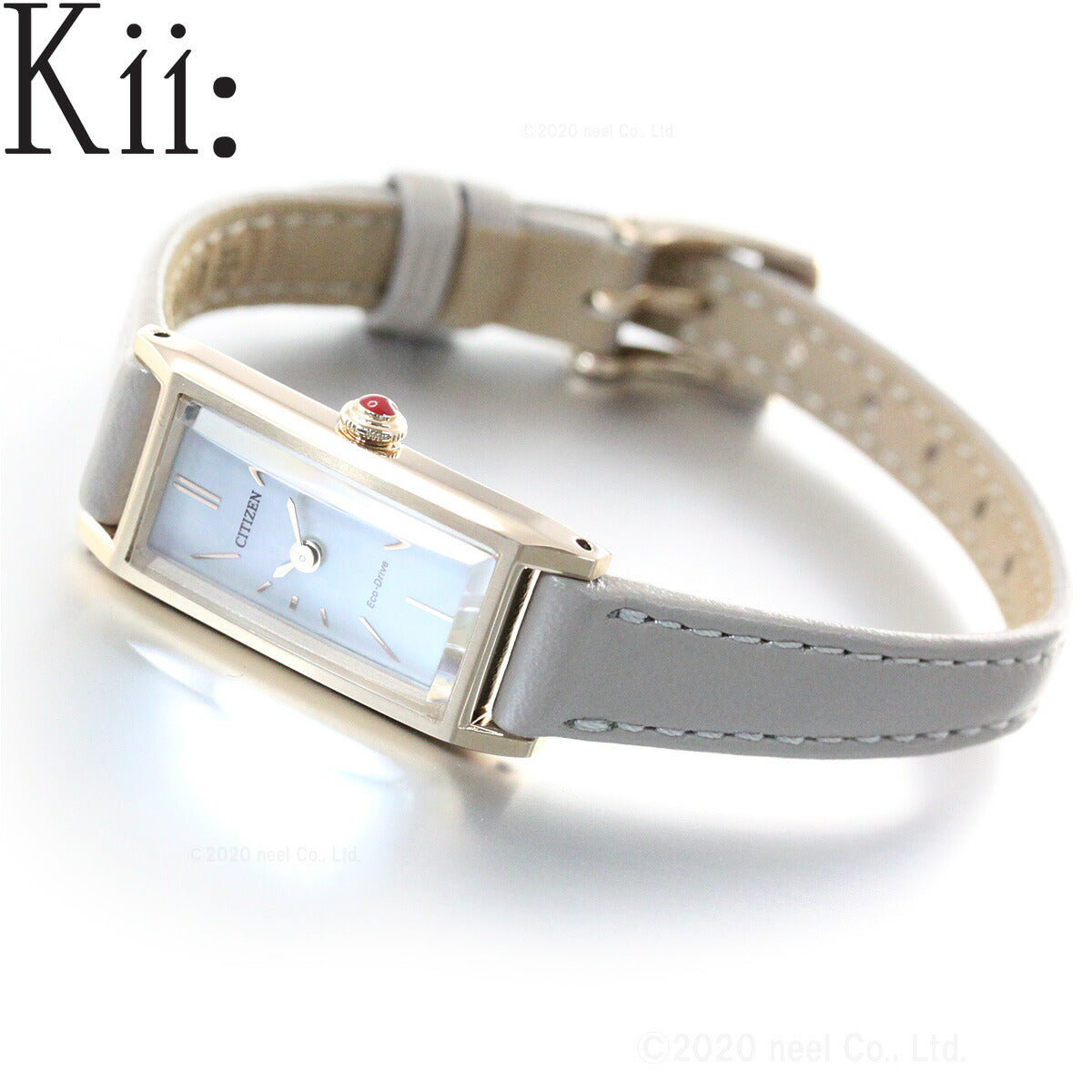 シチズン キー CITIZEN Kii: エコドライブ ネット流通限定モデル 腕時計 レディース EG7043-17W